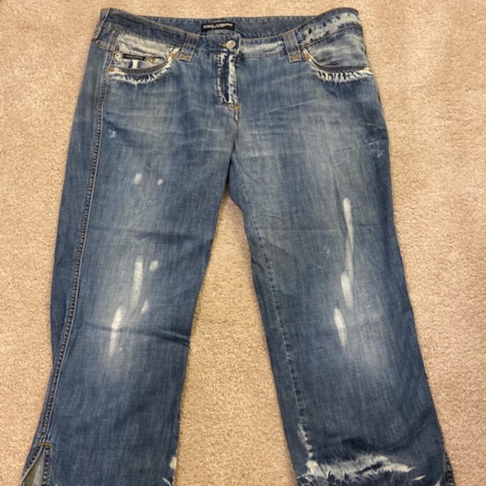 Dolce & Gabbana Capris Jean